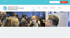 Desktop Screenshot of climatechangecommunication.org
