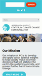 Mobile Screenshot of climatechangecommunication.org